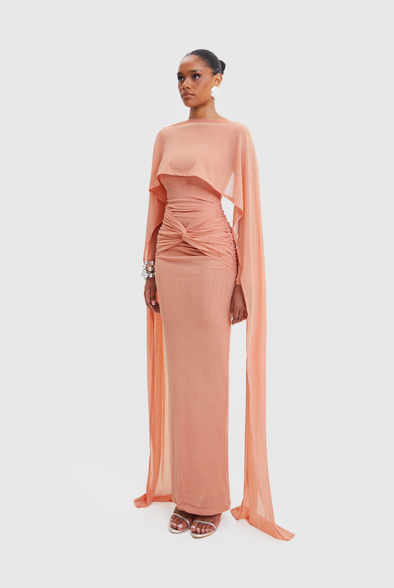 Kasy Dress - Peach