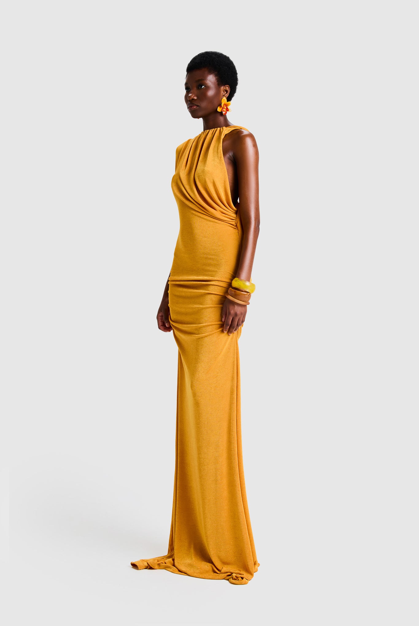 Asymmetric Niyah Maxi - Sweet Pineapple