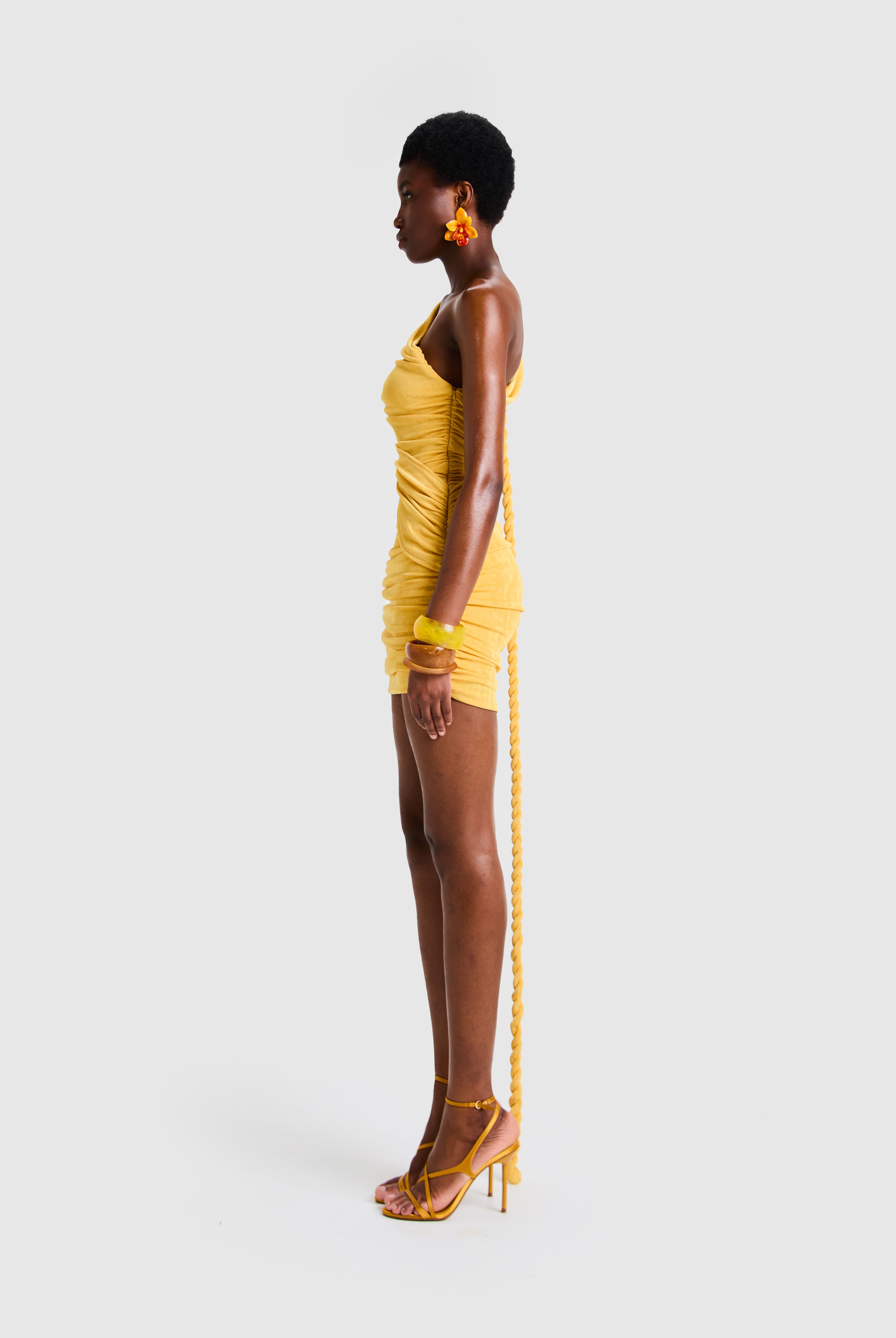 Asymmetric Verella Mini - Yellow