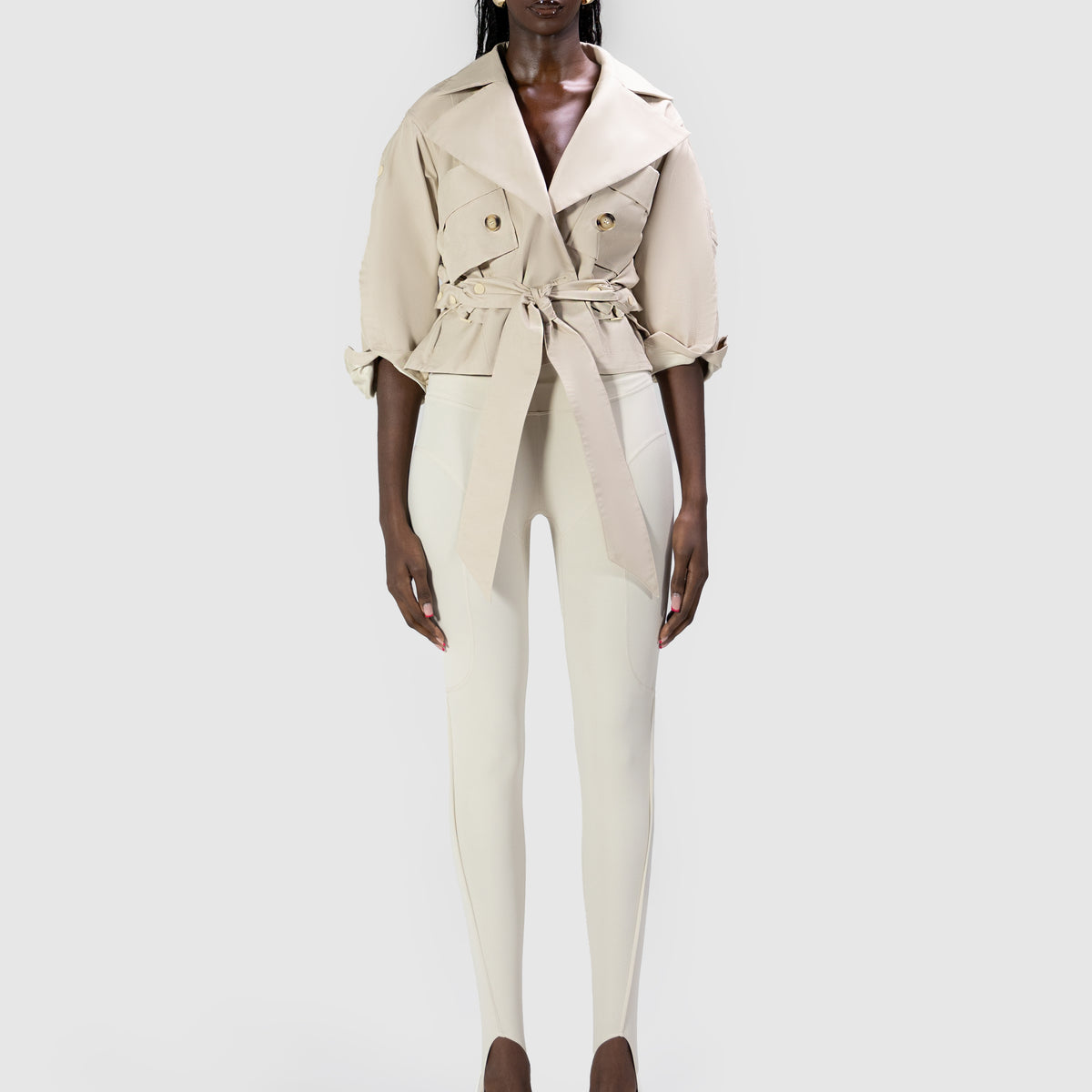 Cropped Tech Mac Jacket - Trench – BBXBRAND