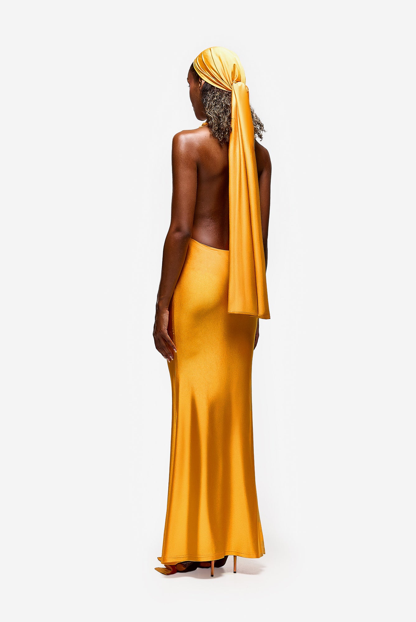Taya Cut Out Dress - Papaya
