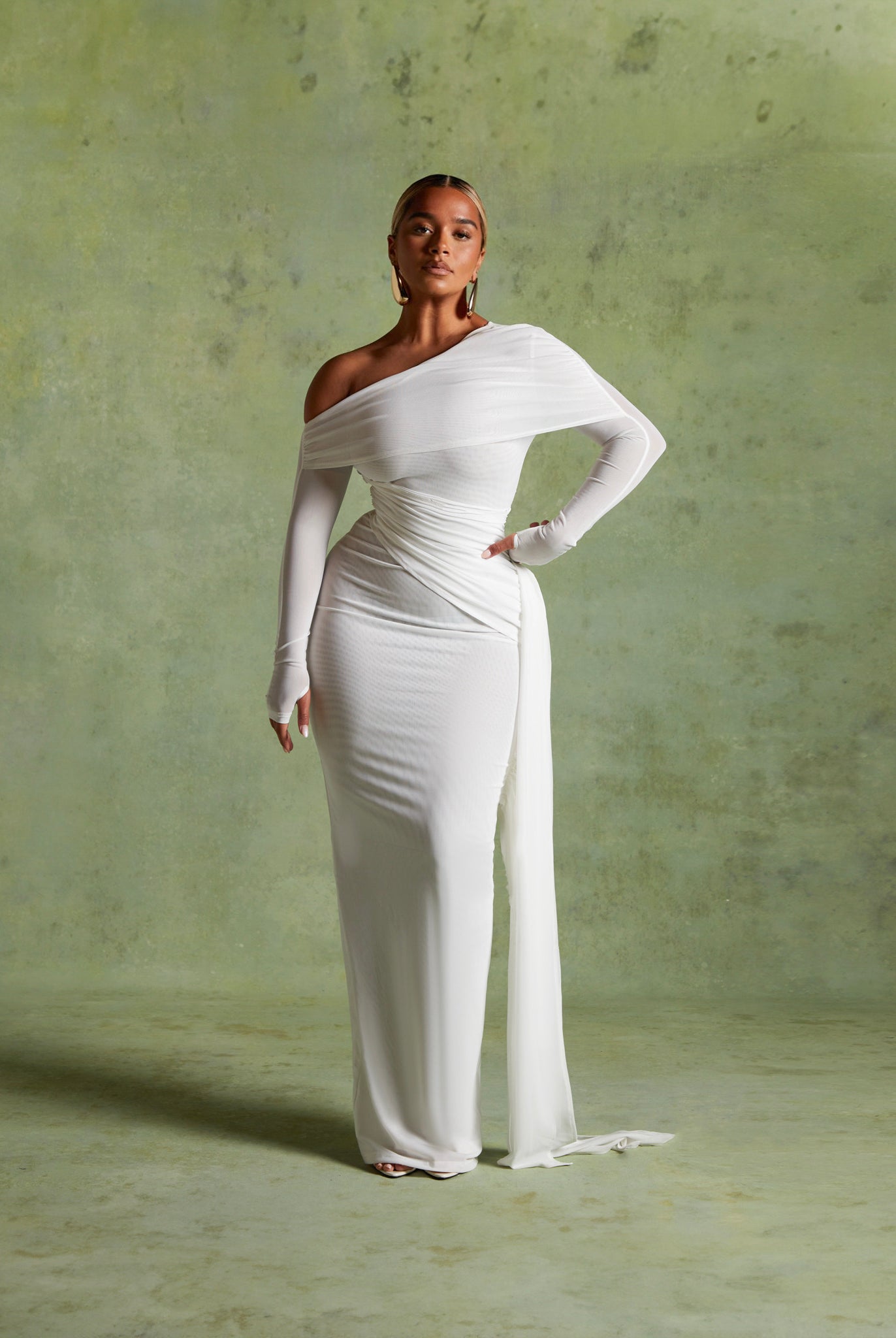 Verella Mesh Maxi - Yacht White