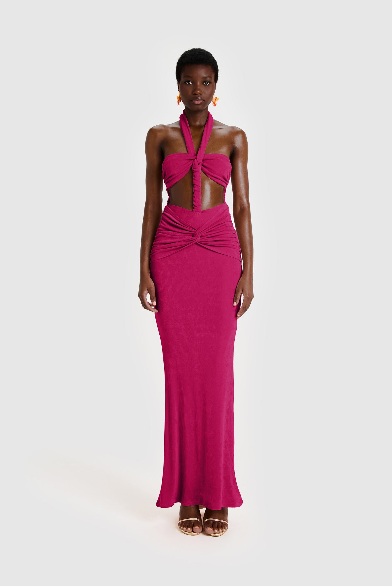 Iriza Dress - Dragonfruit