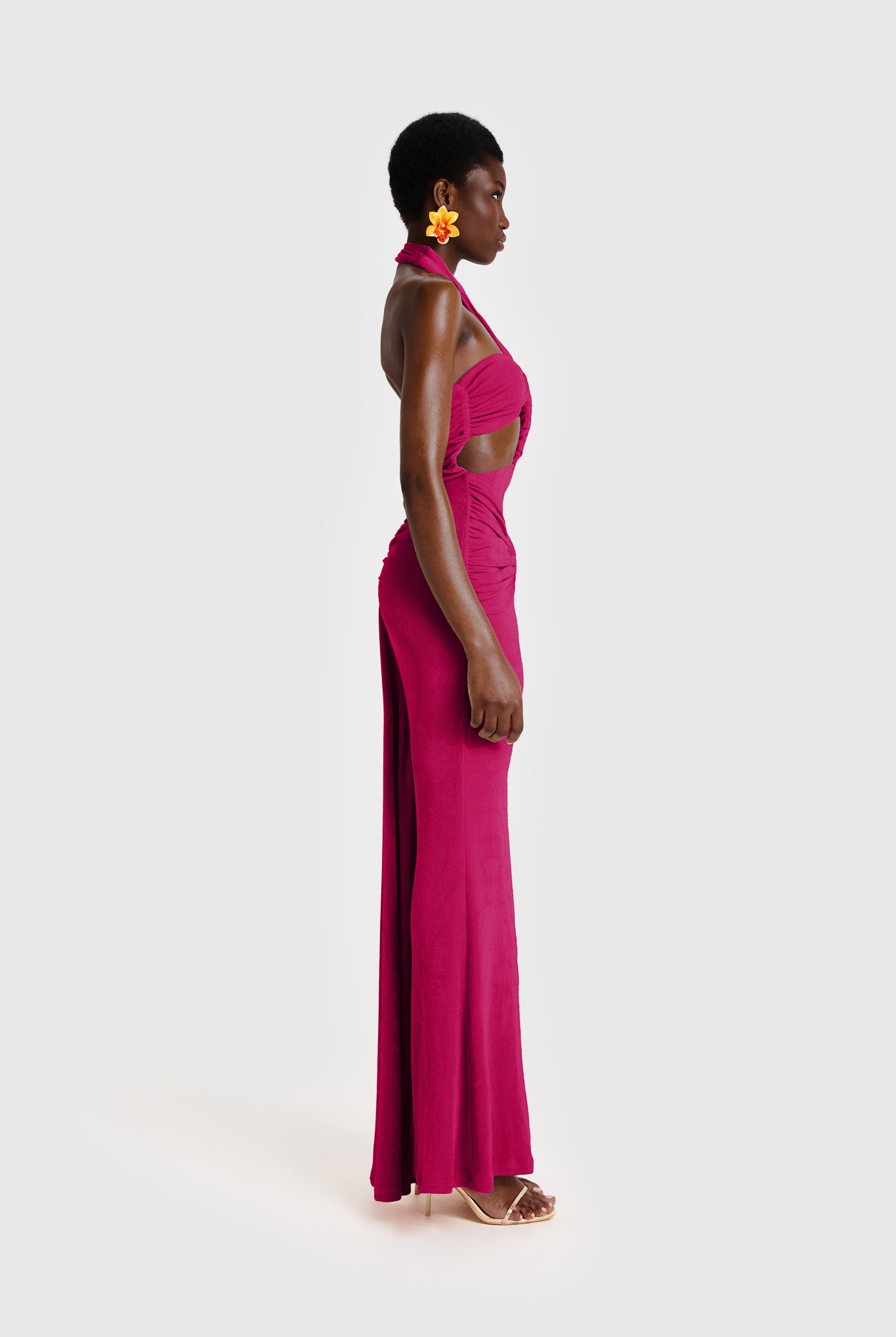 Iriza Dress - Dragonfruit