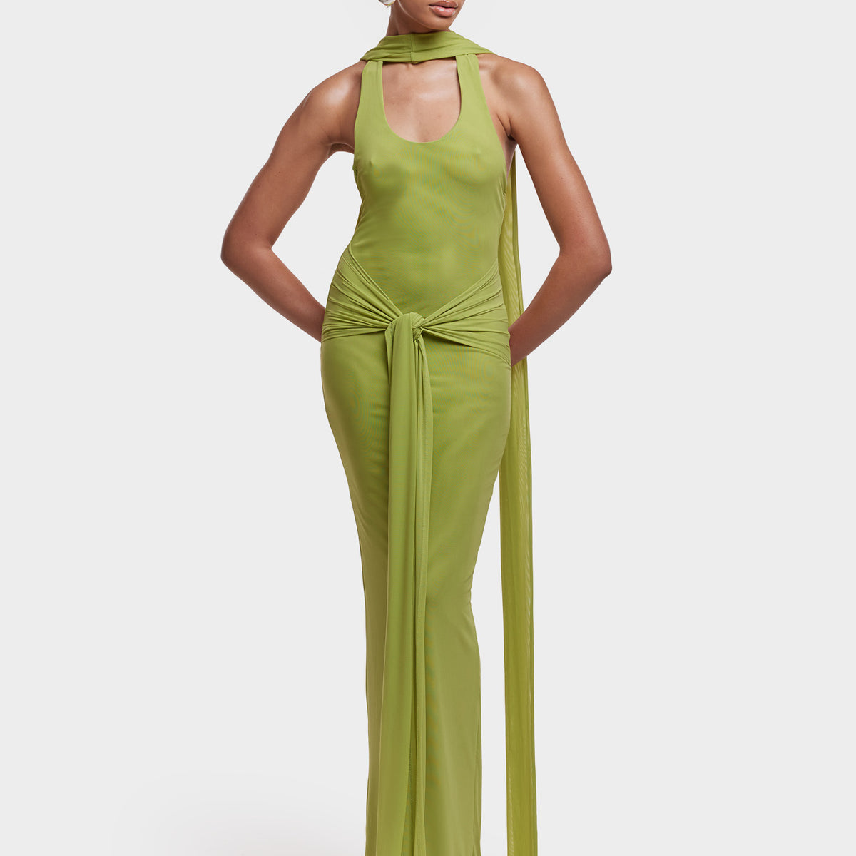 naomi green dress This dress was meant to be worn for all your Spring events Naomi Striped Green Dress