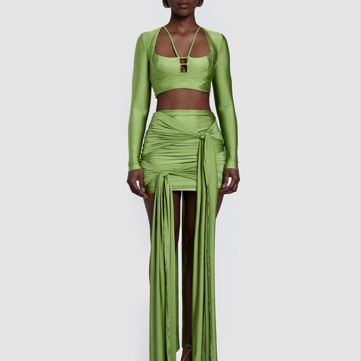 Cuff Blouse - Pistachio main image 1