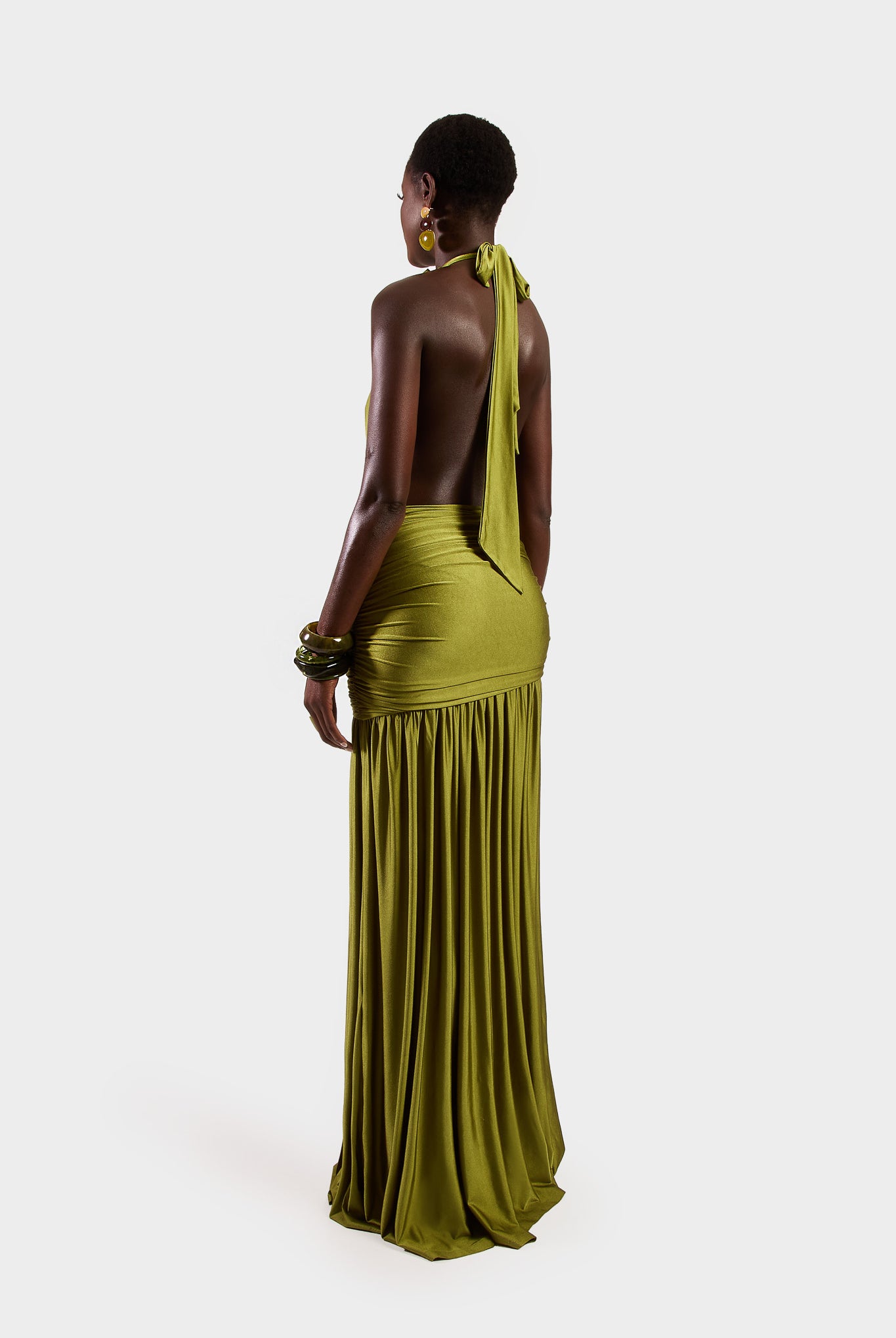 Valina Dress - Olive
