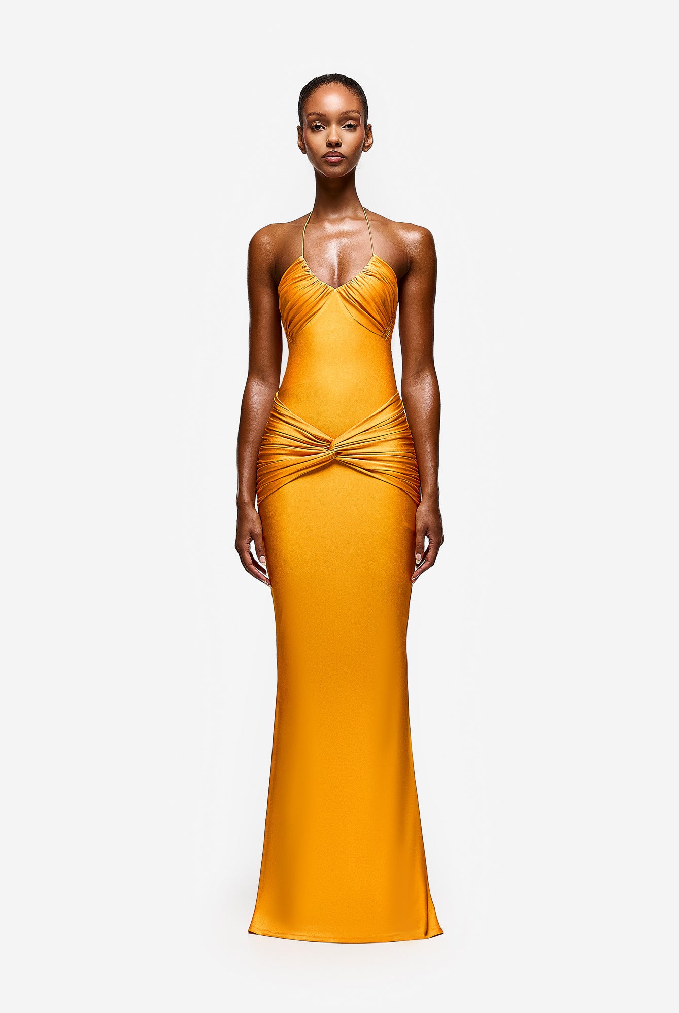 Yumaya Dress - Papaya