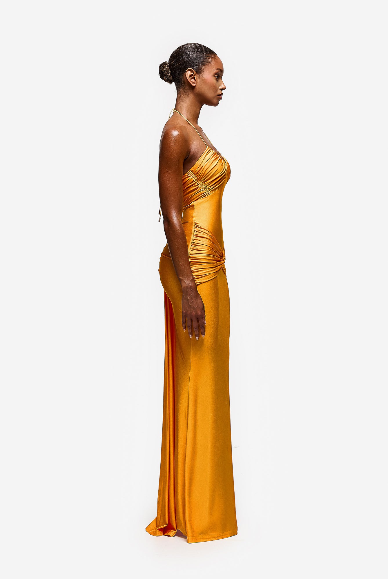 Yumaya Dress - Papaya
