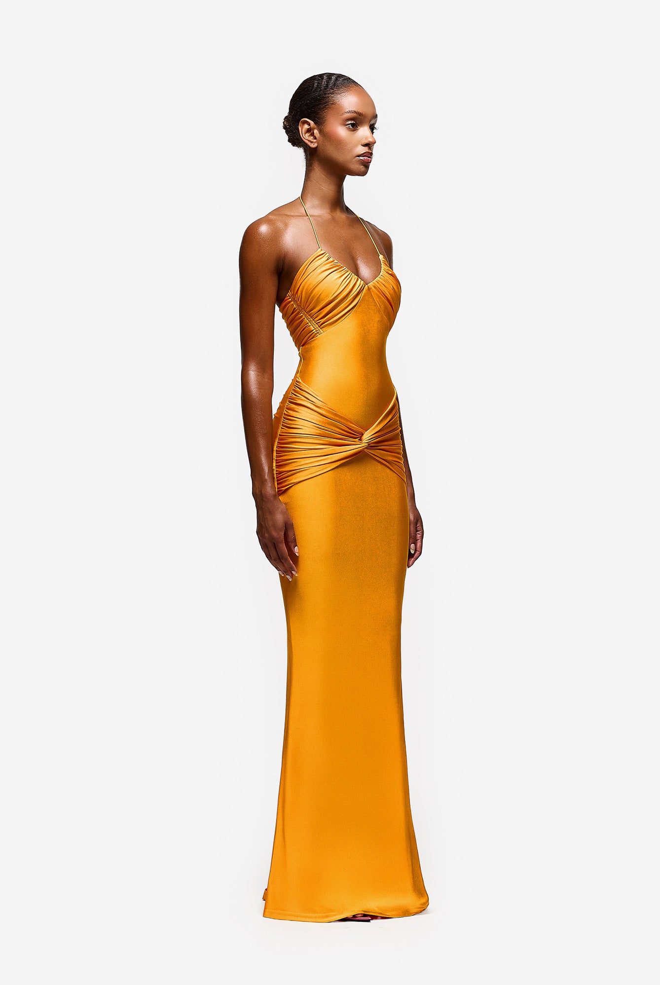 Yumaya Dress - Papaya