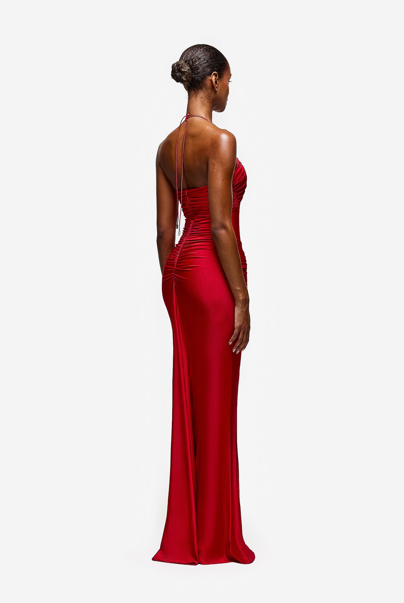 Yumaya Dress - Pepper Red