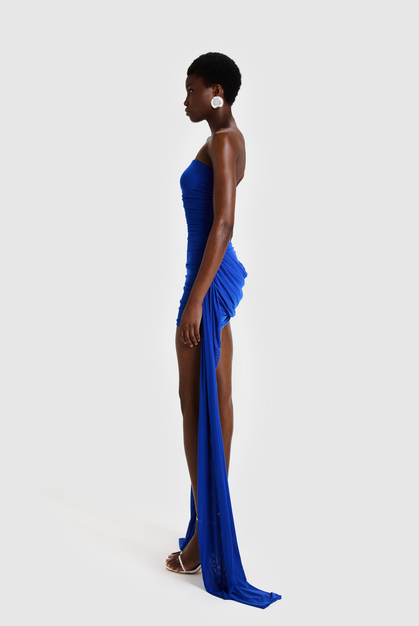 Zaya Ruched Mini - Sapphire