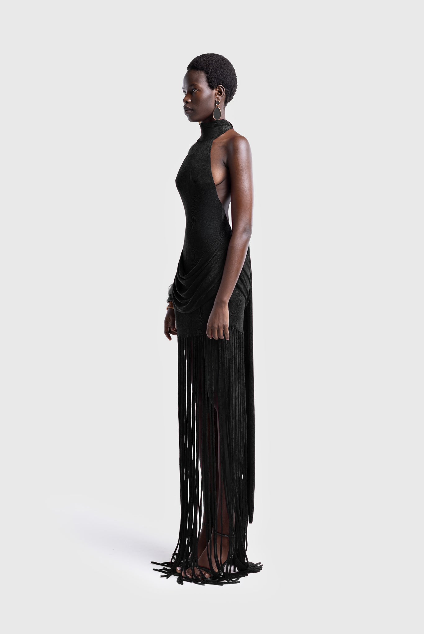 Zuma Tassel Maxi - Black
