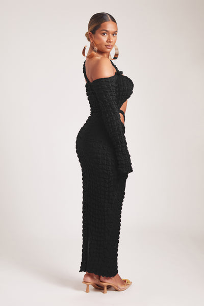 Twisted Bandeau Maxi - Panther