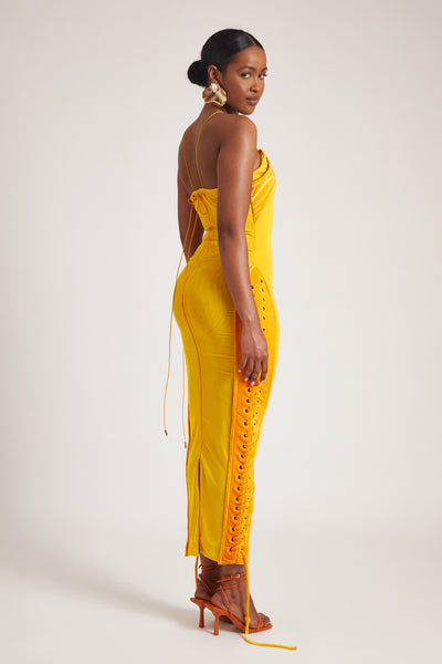 Velvet Mesh Maxi - SUN