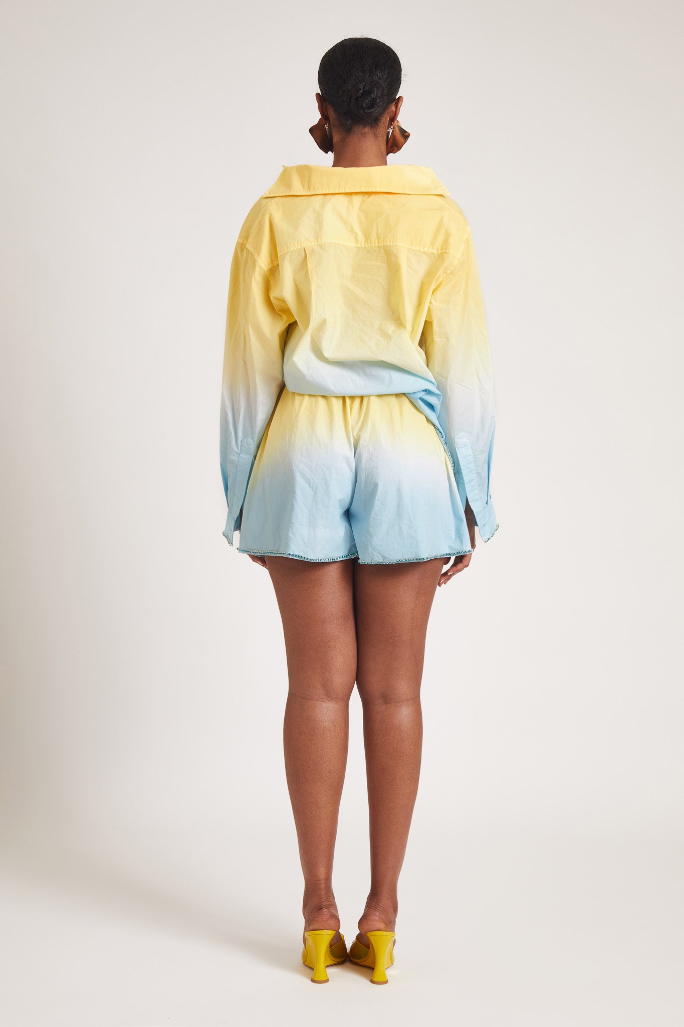 Ocean Ombre Poplin Shirt