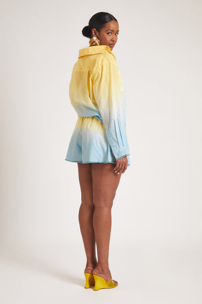 Ocean Ombre Poplin Shirt