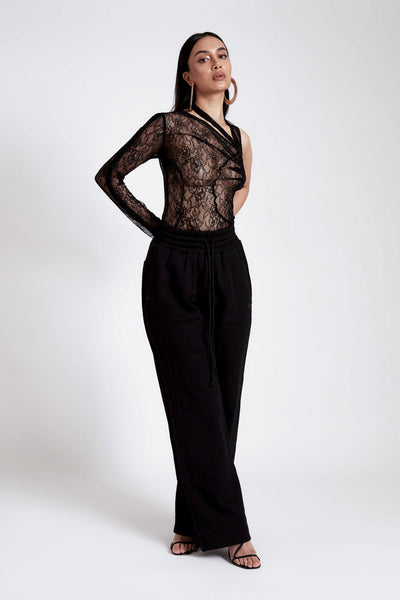 Straight Leg Joggers - Panther