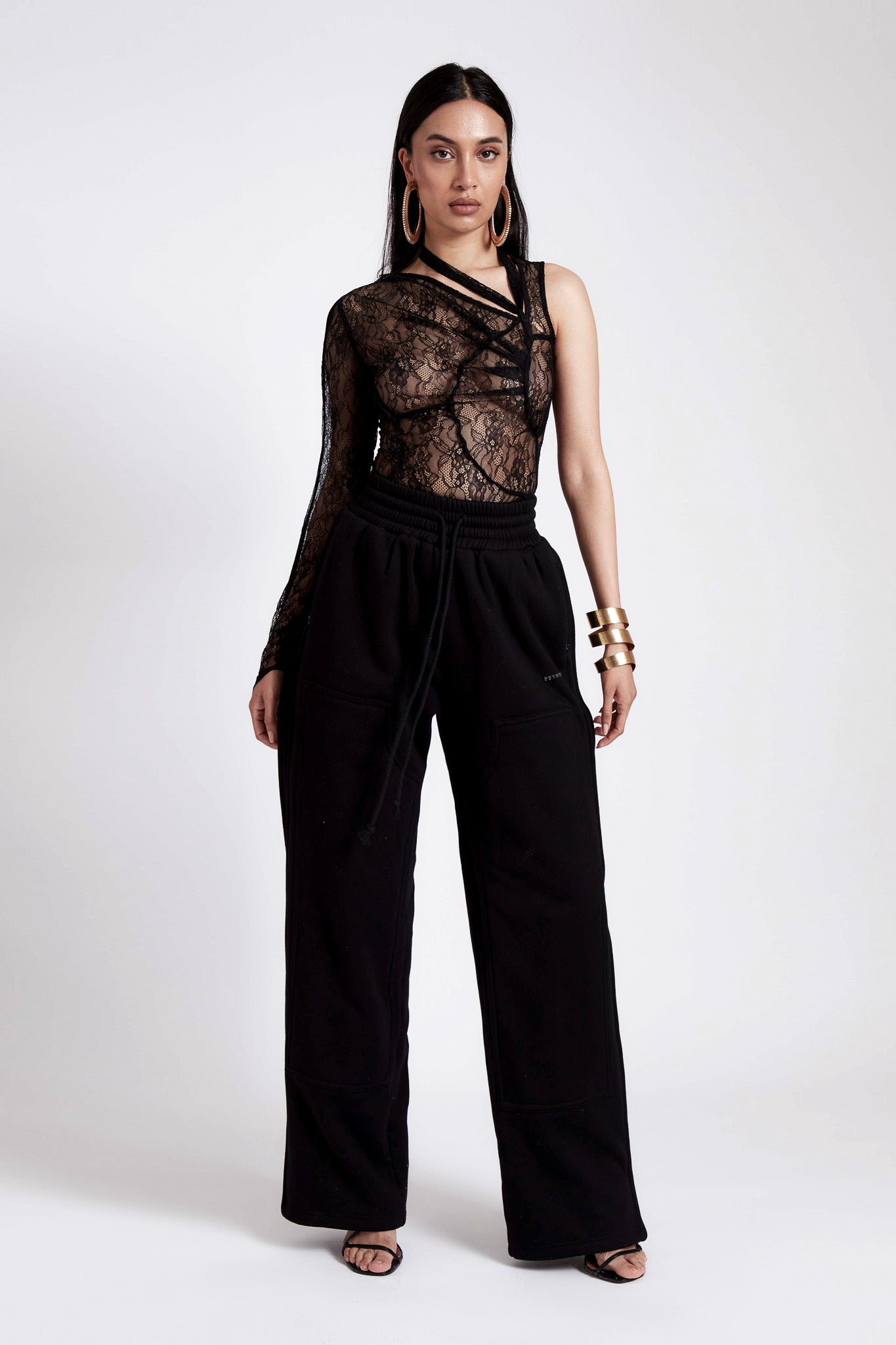 Straight Leg Joggers - Panther