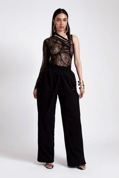 Straight Leg Joggers - Panther