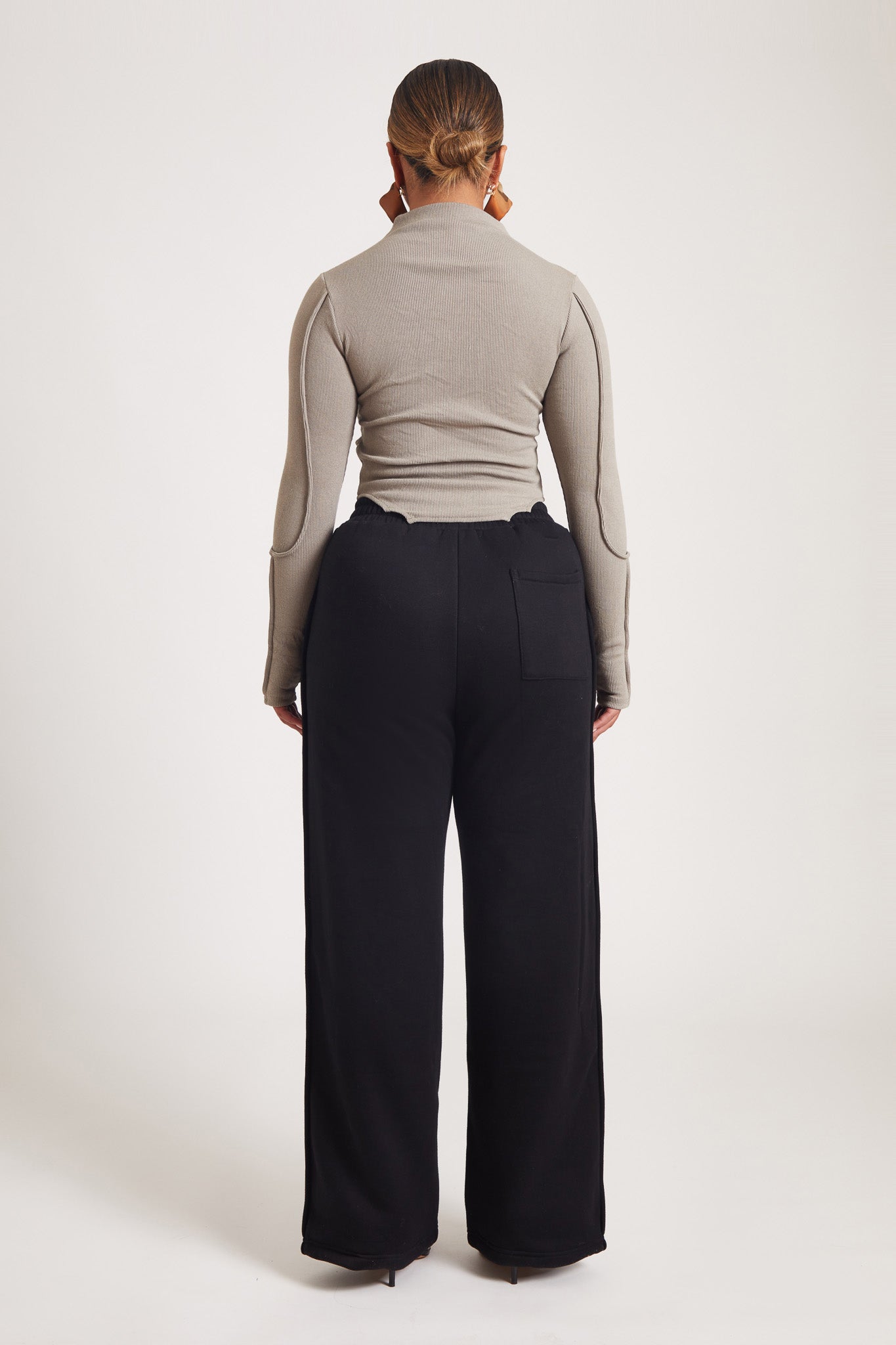 Ribbed Turtleneck - Moonlight