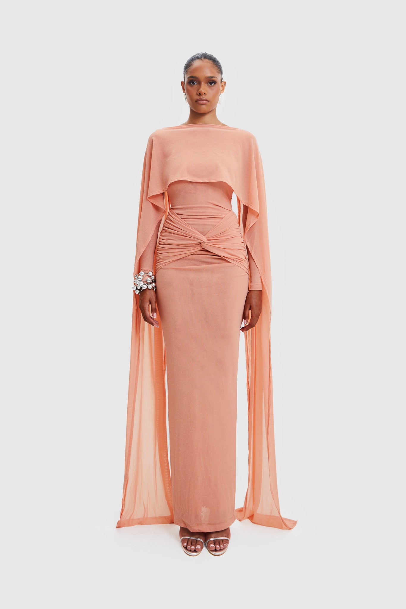 Kasy Dress - Peach