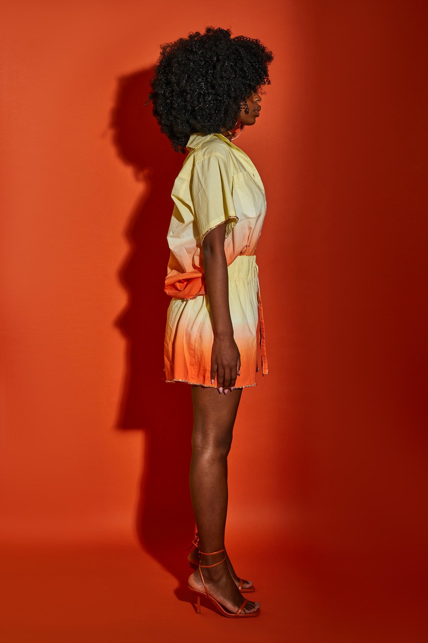 Flame Ombre Poplin Shirt