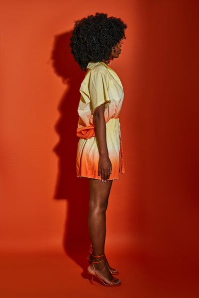 Flame Ombre Poplin Shirt
