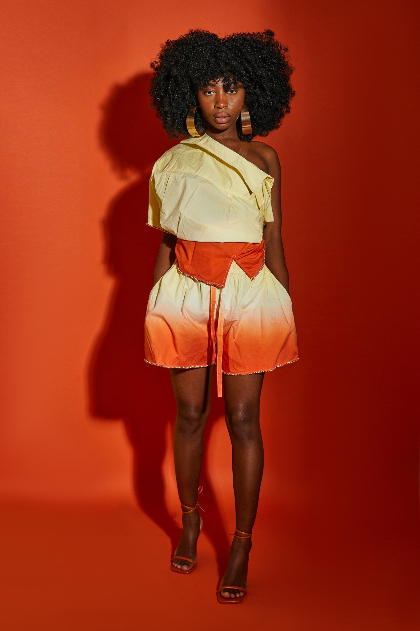 Flame Ombre Poplin Shirt