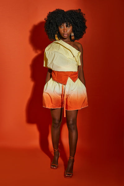 Flame Ombre Poplin Shirt