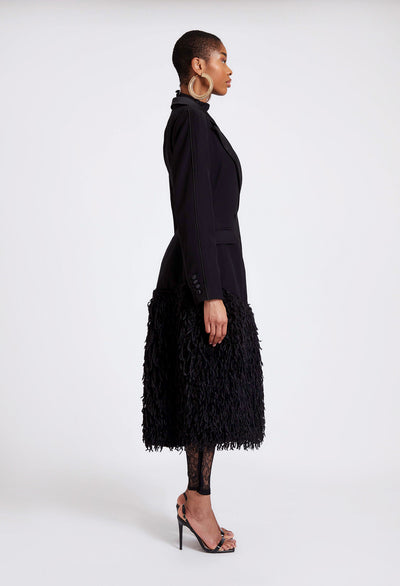 PRE ORDER Hourglass Fur Blazer Jacket