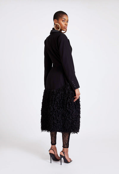PRE ORDER Hourglass Fur Blazer Jacket