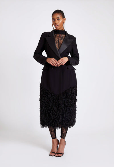 PRE ORDER Hourglass Fur Blazer Jacket