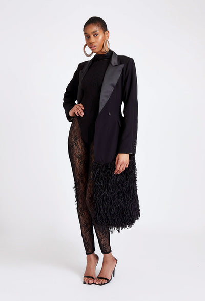 PRE ORDER Hourglass Fur Blazer Jacket