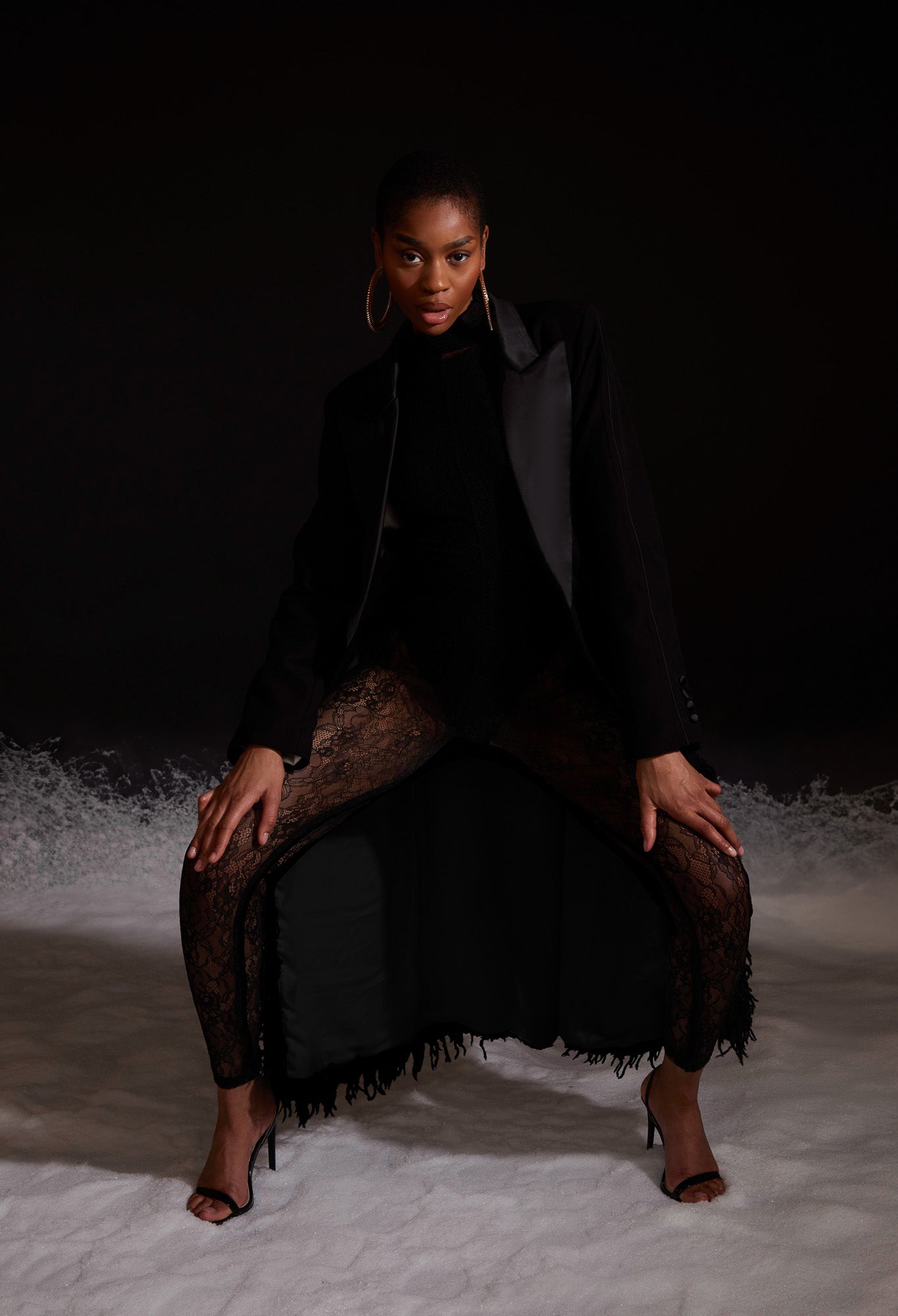 PRE ORDER Hourglass Fur Blazer Jacket