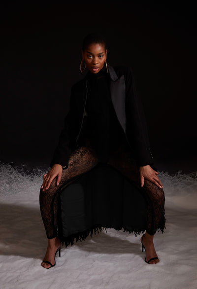 PRE ORDER Hourglass Fur Blazer Jacket