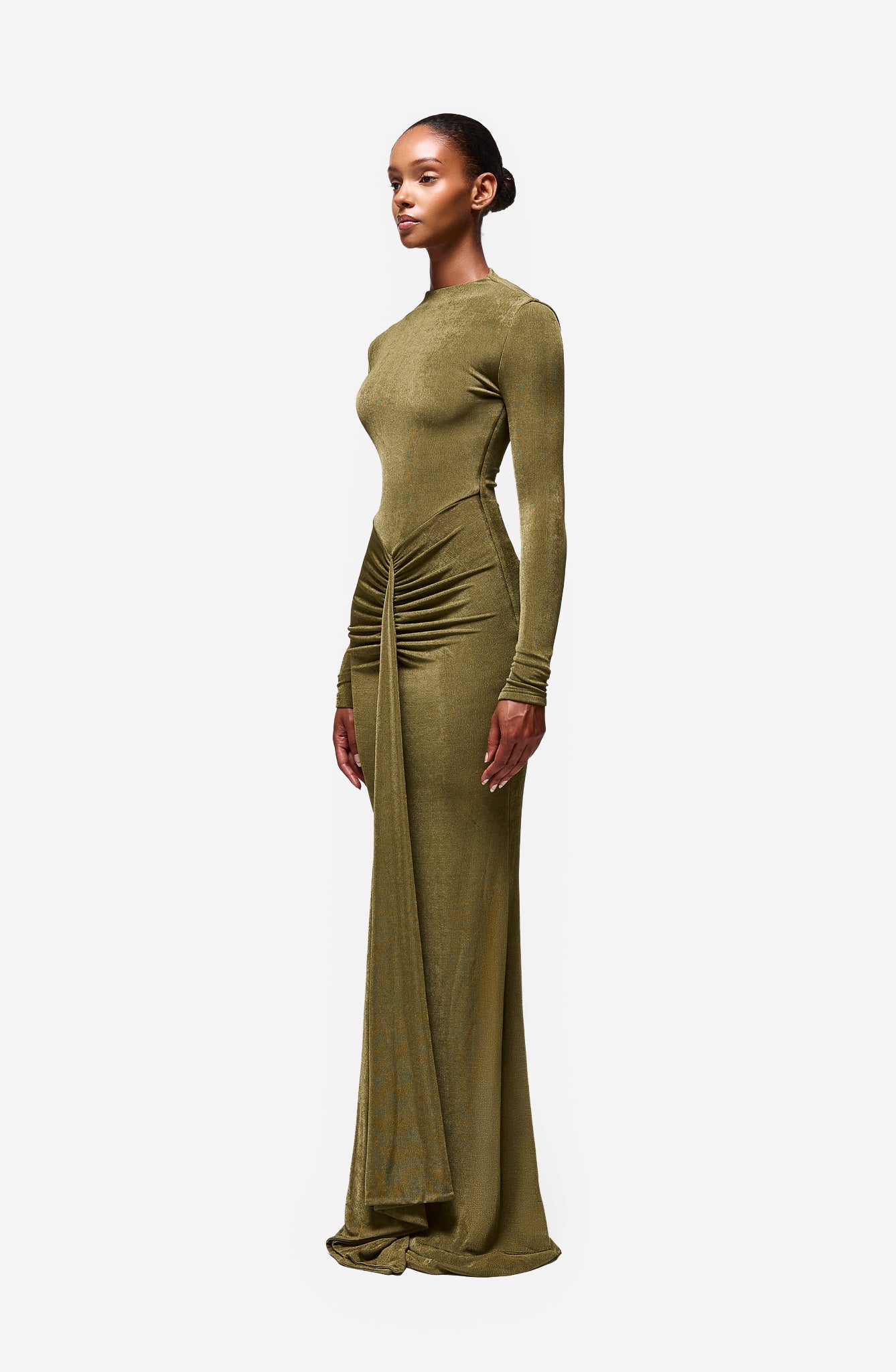 Aluya Dress - Dirty Martini