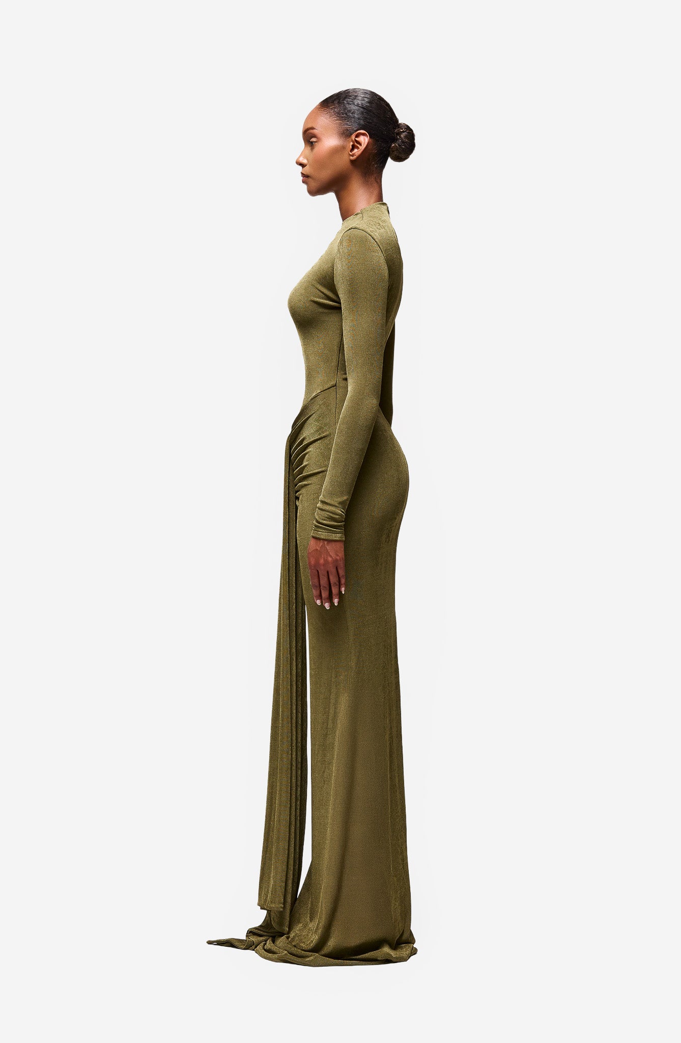 Aluya Dress - Dirty Martini