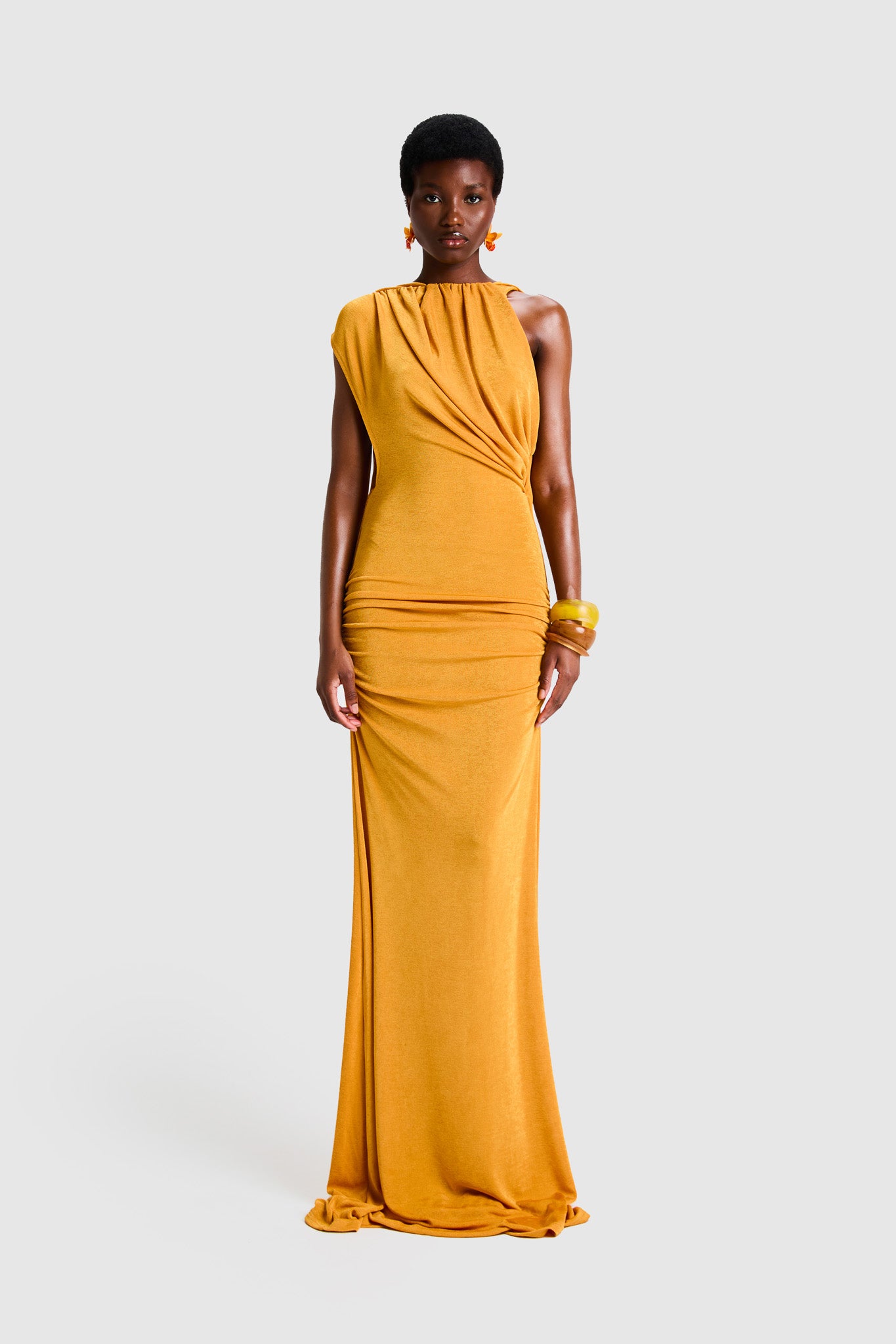 Asymmetric Niyah Maxi - Sweet Pineapple