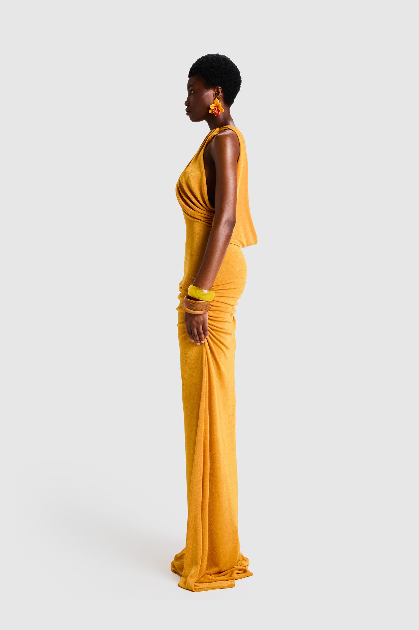 Asymmetric Niyah Maxi - Sweet Pineapple
