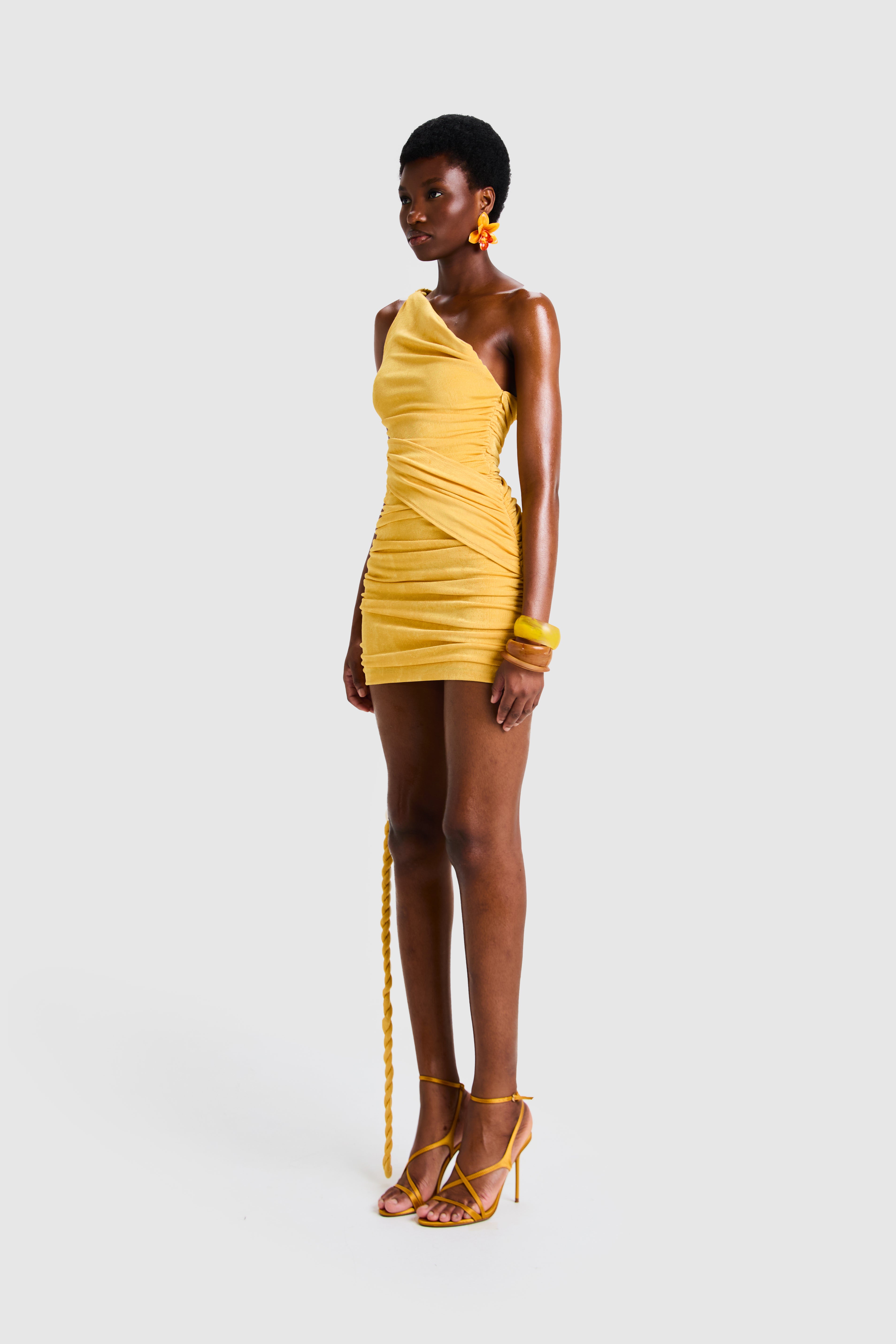Asymmetric Verella Mini - Yellow