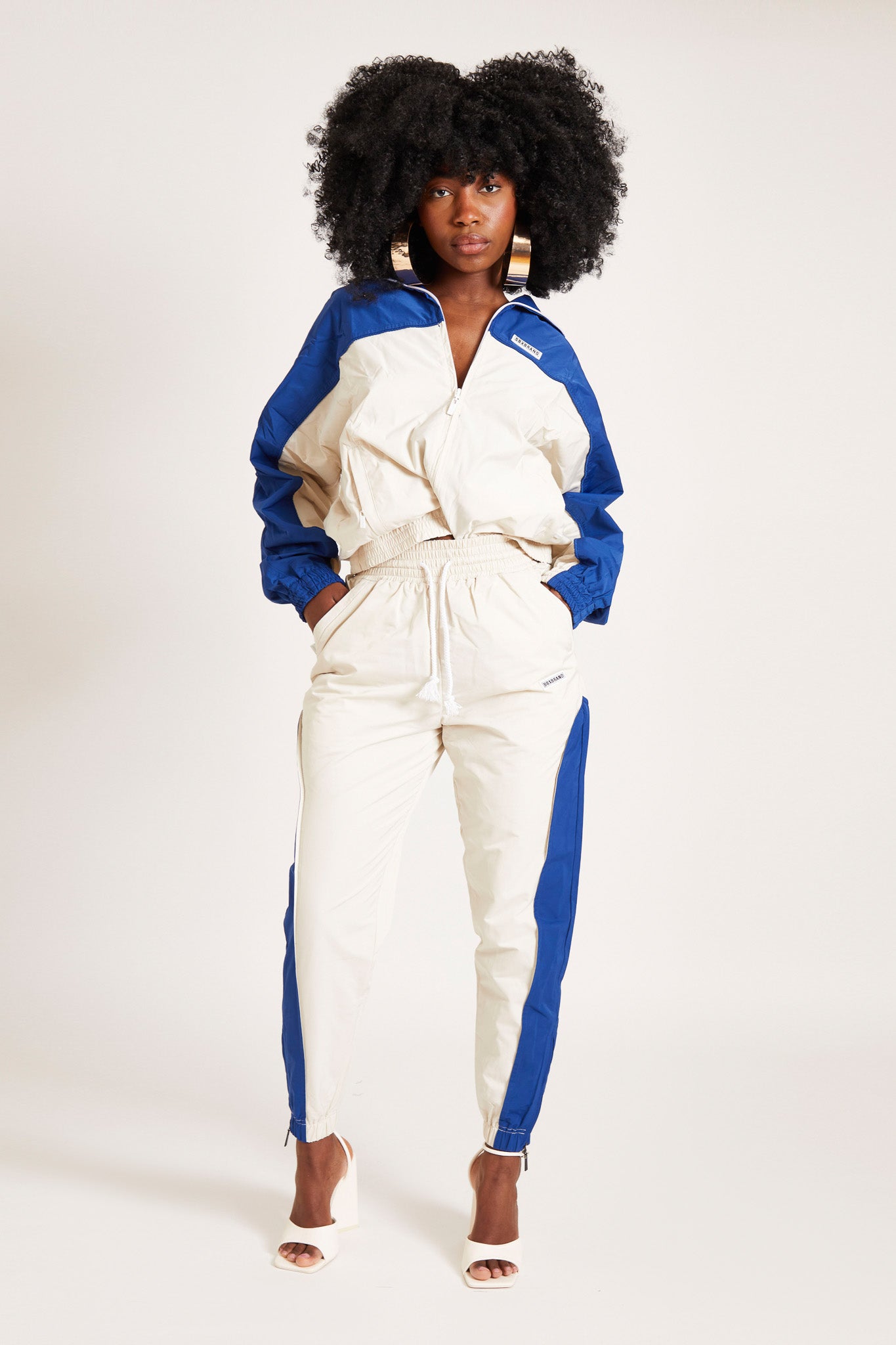 Shell Track Pants - Blueberry
