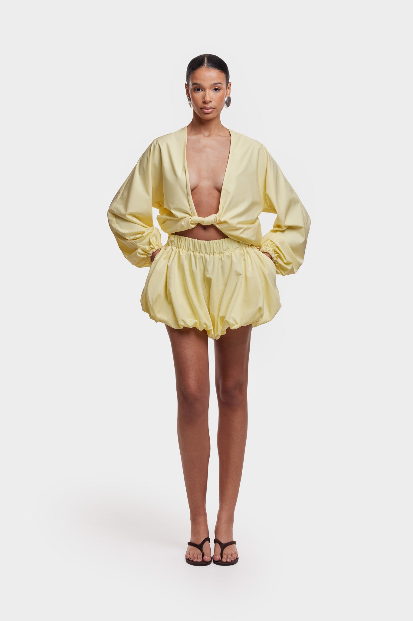 Balloon Short - Butter Yellow