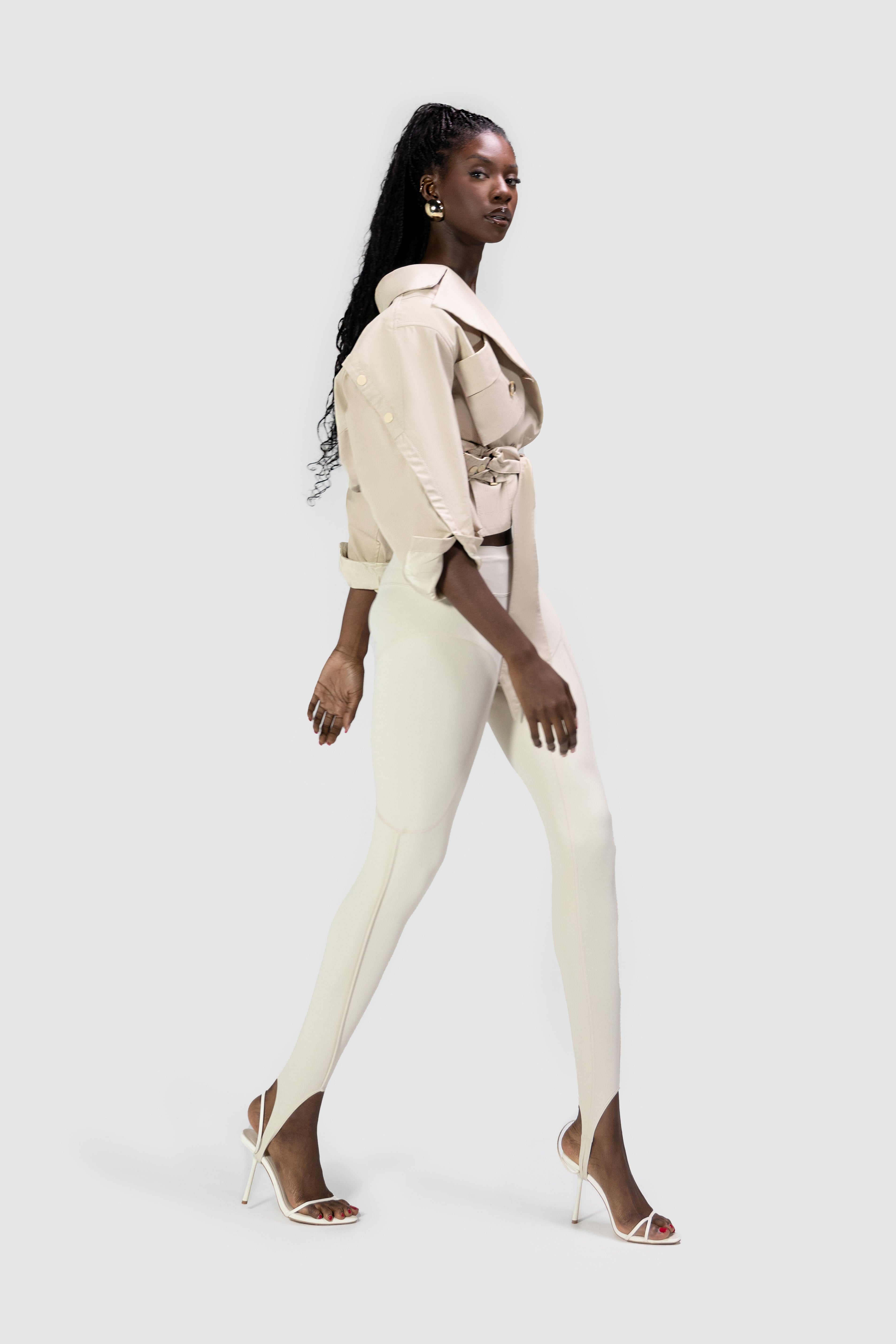 Cropped Tech Mac Jacket - Trench – BBXBRAND