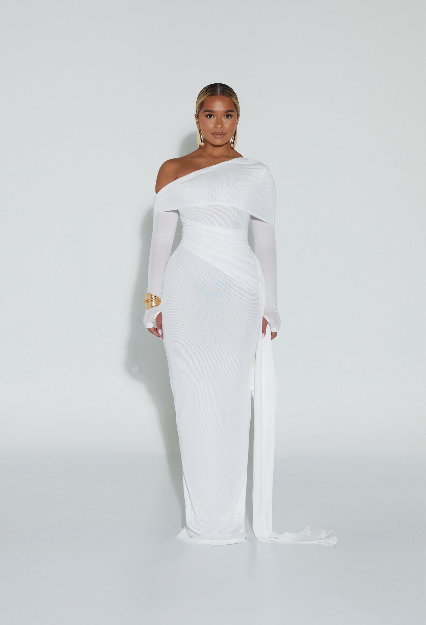 PRE ORDER Verella Mesh Maxi - Yacht White