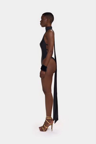 SAMPLE SALE Halter Bodysuit - Panther – BBXBRAND