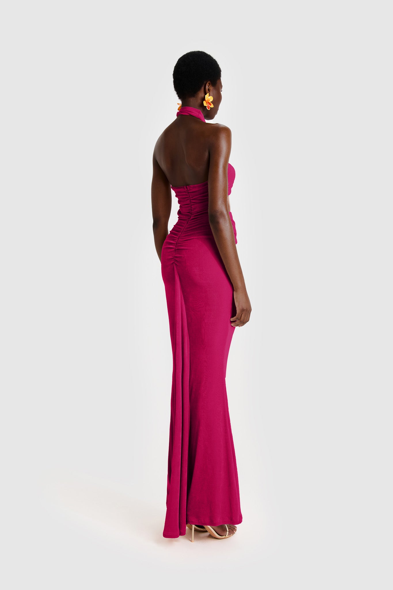 Iriza Dress - Dragonfruit