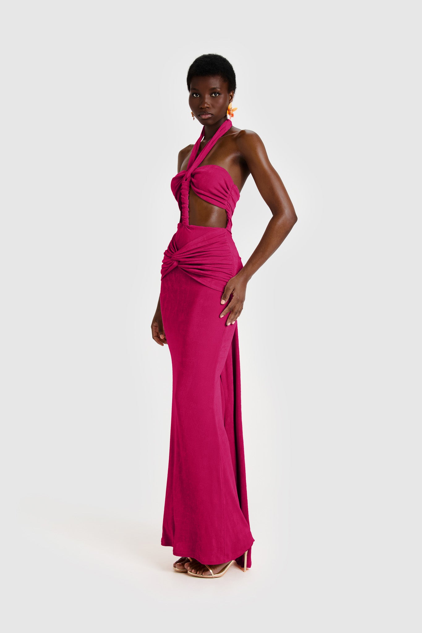 Iriza Dress - Dragonfruit