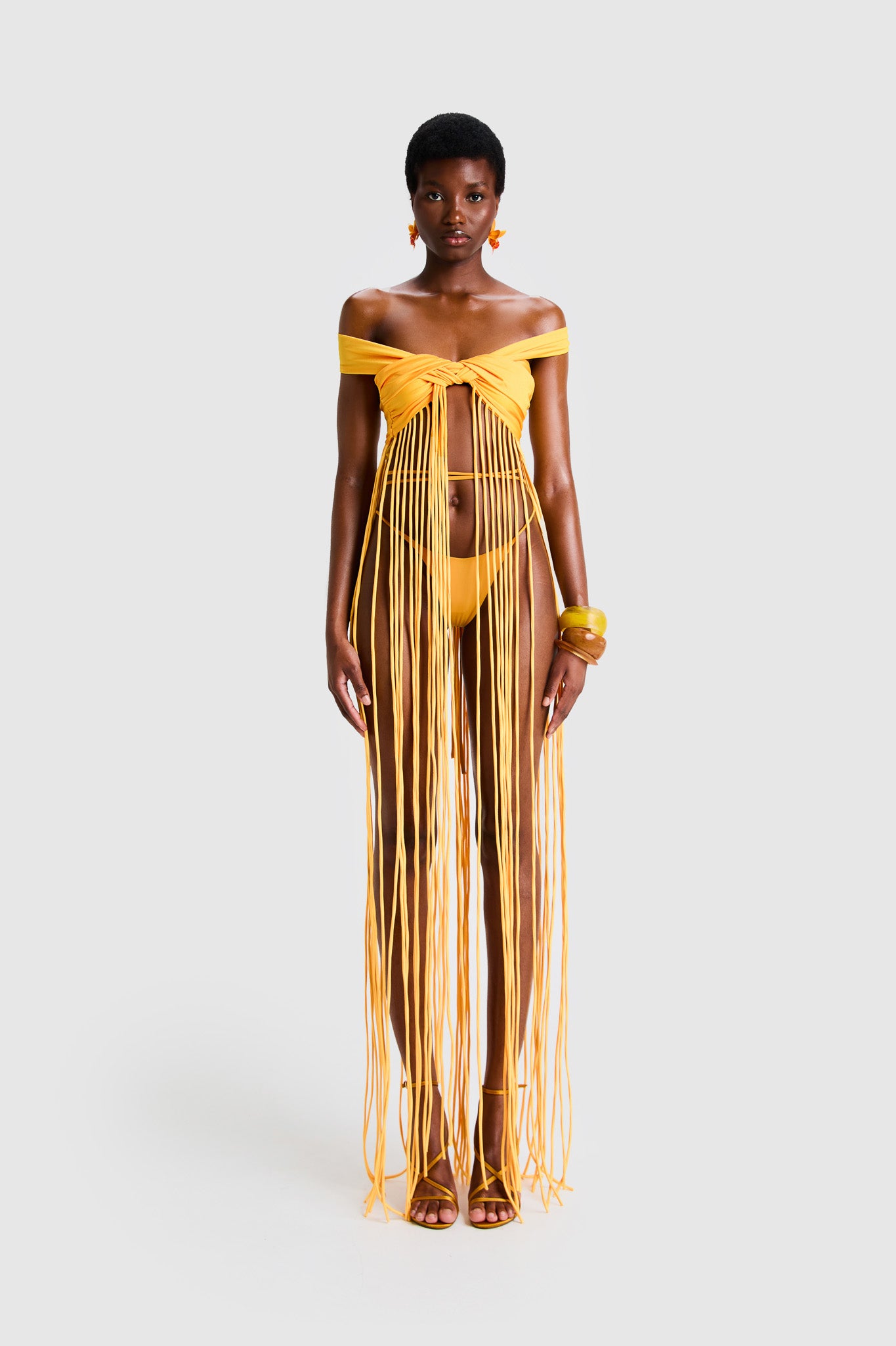 Kesh Tassel Top - Sweet Pineapple