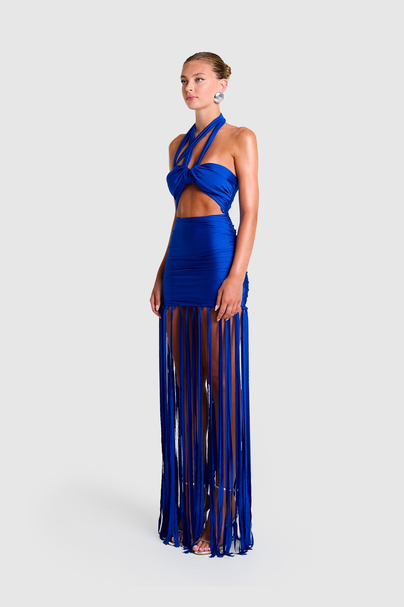 Kesh Tassel Maxi - Sapphire